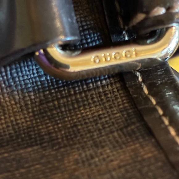 Gucci GG Supreme Coated Canvas/Leather Tote - Picture 7 of 13